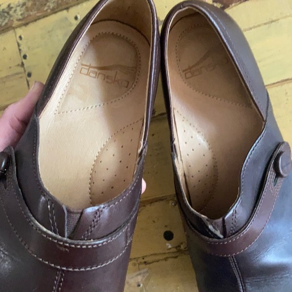 DANSKO LEATHER BOHO MEDICAL CLOG NURSE SHOE 41 10 - Picture 12 of 16